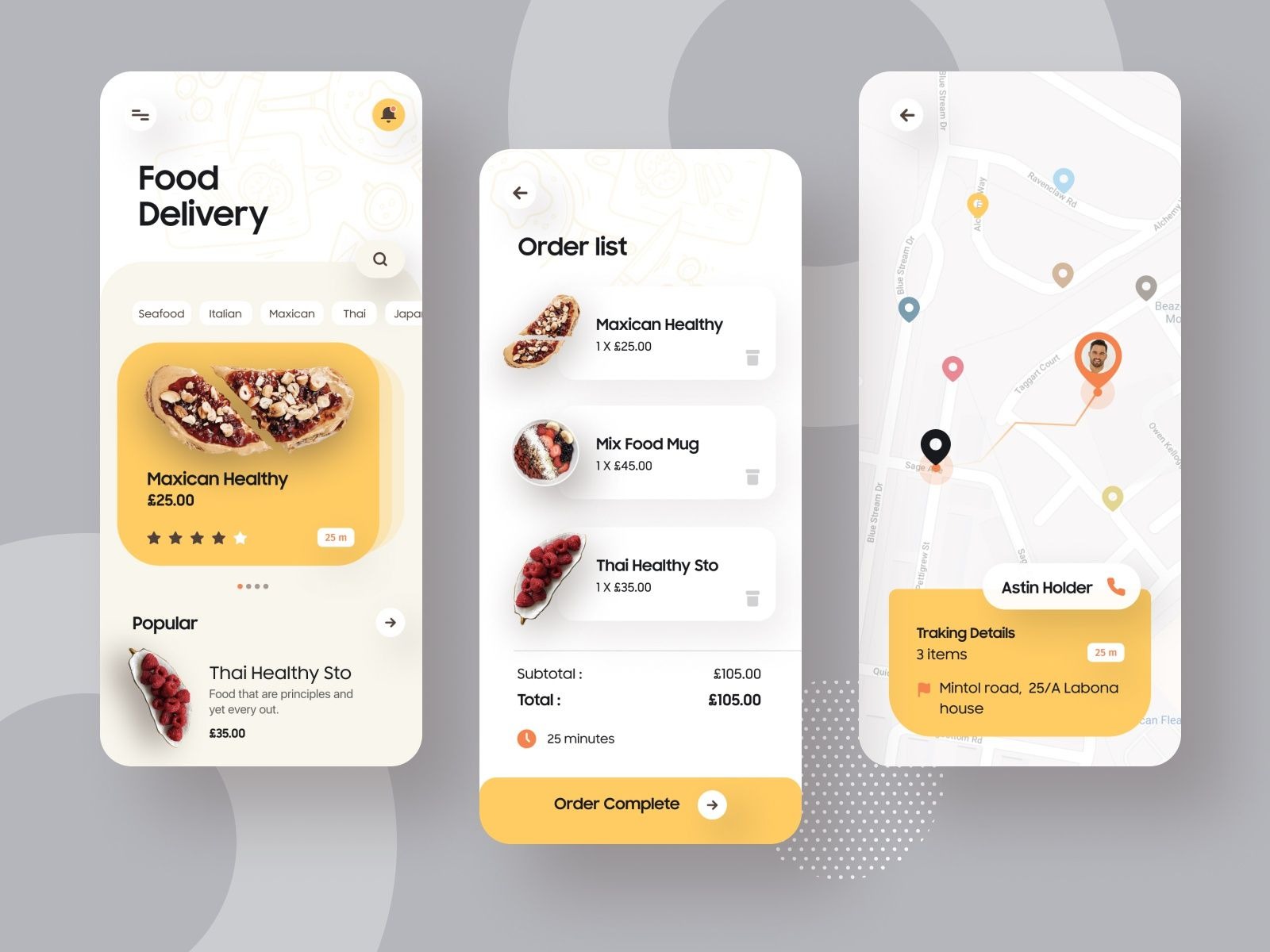 Food Delivery App in Android & iOS